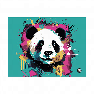 Ubrus do výtvarné výchovy 65x50cm Panda