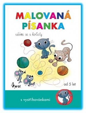 Malovaná písanka - učíme se s koťaty