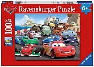 Ravensburger Puzzle Auta 2 - Výbušný automobilový závod 100 dílků