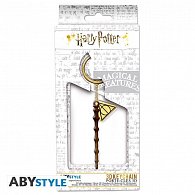 Harry Potter 3D kovová klíčenka - Bezová hůlka