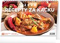 Kalendář 2026 stolní: Recepty za kačku, 23,1 x 14,5 cm