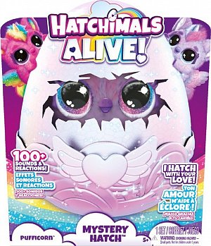 Hatchimals líhnoucí se interaktivní zvířátko jednorožec