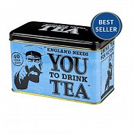 New English Teas čaj plechovka RS23, 40 sáčků (80g), ENGLAND NEEDS YOU, NET