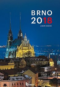Kalendář nástěnný 2018 - Brno/střední formát
