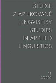 Studie z aplikované lingvistiky 2/2020
