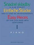 Snadné skladby 17. a 18. století - Piano