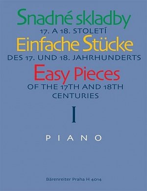 Snadné skladby 17. a 18. století - Piano