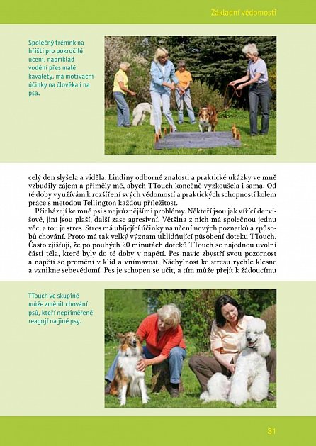 Náhled Tellington TTouch pro psy - Dotyková terapie pro hlubší vztah s vaším psem