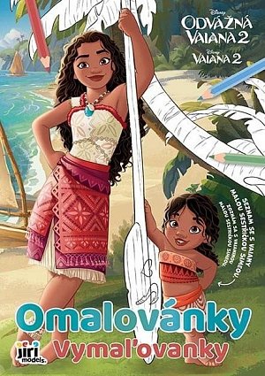 Vaiana 2 - Omalovánky A4