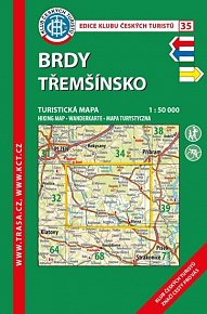 KČT 35 Brdy, Třemšinsko 1:50 000/turistická mapa