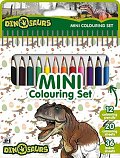 Dinosauři - Mini set s pastelkami