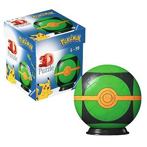 3D Puzzle-Ball: Pokémon Dusk Ball 54 dílků