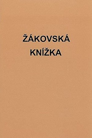 Žákovská knížka SOU