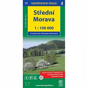 1:100T (17)-Střední Morava (turistická mapa), 2.  vydání