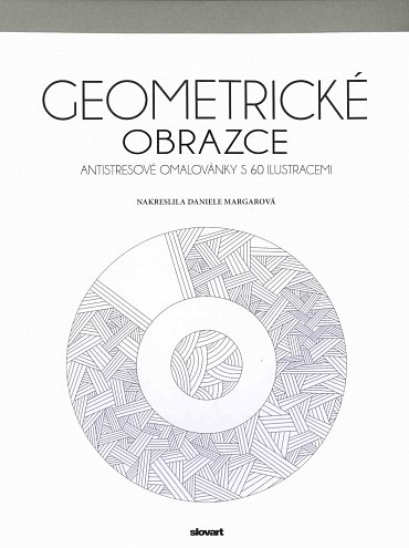 Náhled Geometrické obrazce - Antistresové omalovánky s 60 ilustracemi