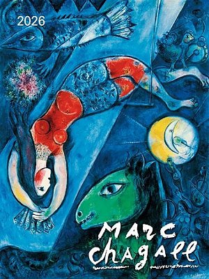 Kalendář 2026 Marc Chagall, nástěnný, 42 x 56 cm