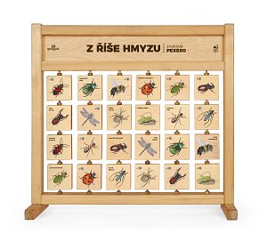 Pexeso zvukové stolní - Z říše hmyzu