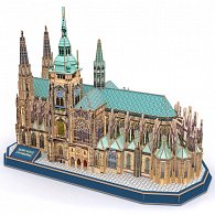 Puzzle 3D Katedrála Sv. Víta/193 dílků