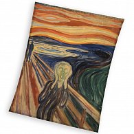 Deka Edvard Munch Výkřik 150x200 cm