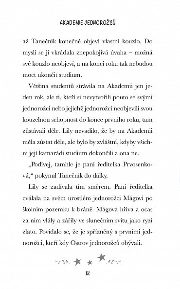 Náhled Akademie jednorožců: Lily a Tanečník