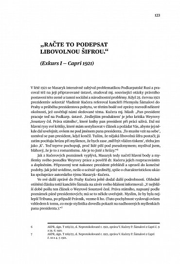 Náhled Račte to podepsat libovolnou šifrou - Prezident Masaryk jako anonymní publicista (1918-1935)