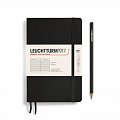 Leuchtturm1917 Zápisník Black Softcover B6+ linkovaný