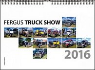 Fergus Truck Show  - nástenný kalendár 2016