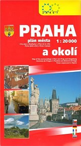 Praha a okolí - 1:20 000