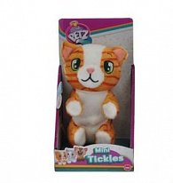 Mini Tickles plyšová kočička rezavá 16 cm na baterie se zvukem