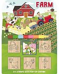 Farma - Razítka 5+1 s voskovkou