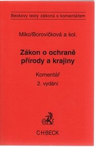 Zákon o ochraně přírody a krajiny Komentář 2. vydání