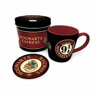 Harry Potter dárkový set - 9 a 3/4 (hrnek a podtácek)