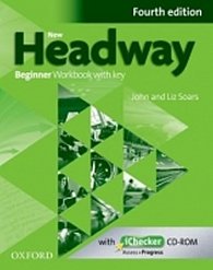 New Headway Beginner Workbook with Key and iChecker CD-ROM (4th)