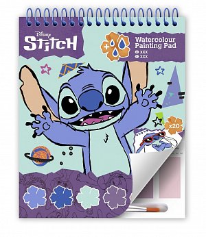 Stitch Akvarelová omalovánka