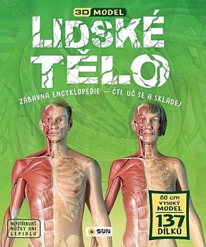 Lidské tělo - Zábavná encyklopedie - Čti, uč se a skládej (Dárkový box - kniha + model)