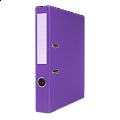 Office Products pákový pořadač Basic, A4/50 mm, PP, kovová lišta, fialový