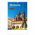Kalendář nástěnný 2024 - Morava
