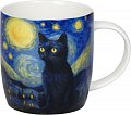 Hrnek - Gogh - s kočkou