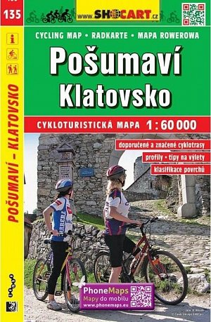 SC 135 Pošumaví, Klatovsko1:60 000