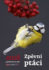 Kalendář nástěnný 2018 - Zpěvní ptáci