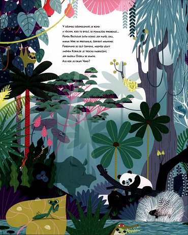 Náhled Kniha džungle džunglovaté - Hledej zvířata