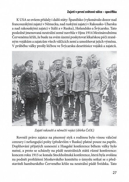 Náhled V ruském zajetí - Organizace zajatých Čechů a Slováků v Rusku (1914-1918)