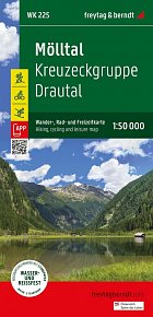 Mölltal 1:50 000 / turistická, cyklistická a rekreační mapa