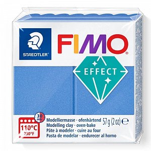 FIMO efekt 57g - metalická modrá