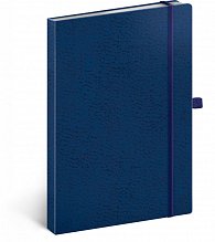 Notes - Vivella Classic modrý/modrý, tečkovaný, 15 x 21 cm