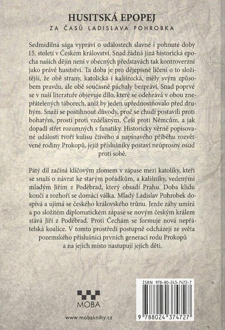 Náhled Husitská epopej V. 1450 -1460 - Za časů Ladislava Pohrobka, 1.  vydání