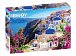 Puzzle Santorini s květinami, Řecko 1000 dílků