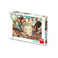 Puzzle Najdi 10 předmětů - Přístav 300 dílků XL
