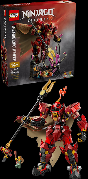 LEGO® NINJAGO® 71846 Robot Ohnivého rytíře