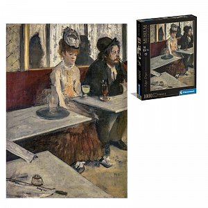 Puzzle Edgar Degas: V kavárně 1000 dílků